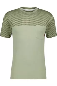 Футболка Alife And Kickin LeopoldAK, хаки/светло-зеленый