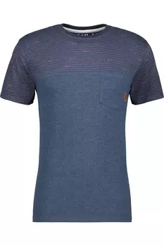 Футболка Alife And Kickin LeopoldAK, темно-синий/пестрый синий