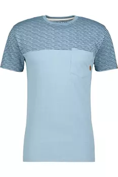 Футболка alife and kickin LeopoldAK Z, цвет storm melange