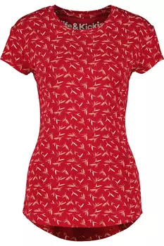 Футболка alife and kickin MimmyAK B, цвет cranberry