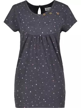 Футболка Alife And Kickin SUMMAHAK, цвет Graphite/Light Grey