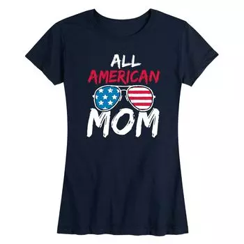 Футболка All American Mom для юниоров с рисунком мамы Licensed Character