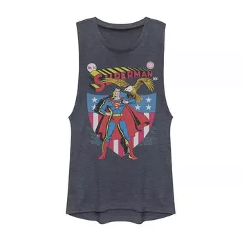 Футболка All American Muscle с изображением Супермена DC Comics для юниоров Licensed Character