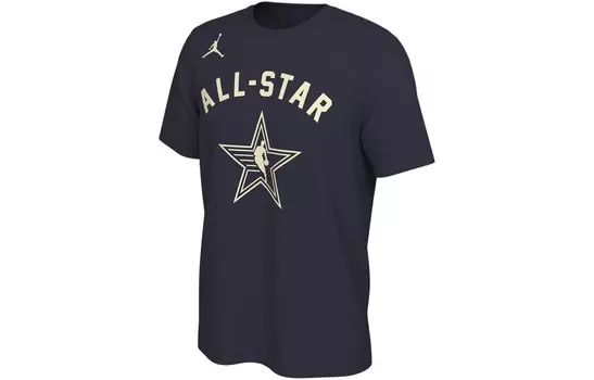 Футболка All-Star Game Philadelphia мужская темно-синяя Jordan, синий