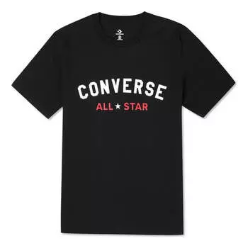 Футболка all varsity graphic t-shirt 'black' Converse, черный