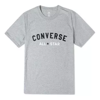 Футболка all varsity graphic t-shirt 'grey' Converse, серый
