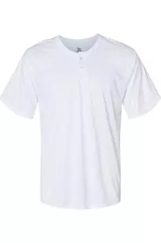 Футболка Alleson Athletic B-Core Placket, белый