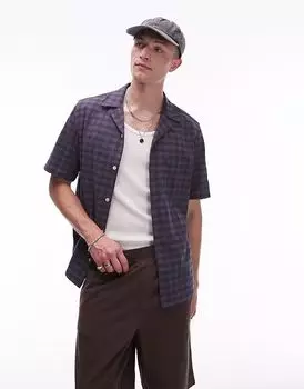 Футболка Allsaints Cooper в цвете Almafi Blue