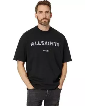 Футболка AllSaints Flocker Short, черный