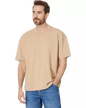 Футболка AllSaints Isac Crew, коричневый