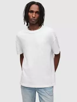 Футболка AllSaints Isac с коротким рукавом, оптический белый