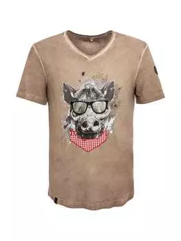 Футболка Almgwand, светло-коричневый