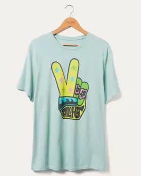 Футболка Aloha Color Vintage Junk Food Clothing, цвет mineral