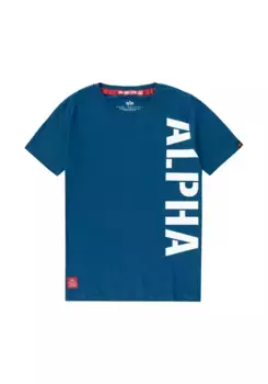 Футболка Alpha Industries " Alpha Industries Kids - Футболки с принтом по бокам T Kids/Teens", синий