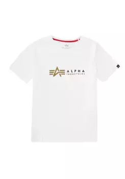 Футболка Alpha Industries " Alpha Industries Kids - Футболки Alpha Label T Kids/Teens", белый