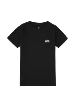 Футболка Alpha Industries " Alpha Industries Kids - Футболки Basic T с маленьким логотипом для детей/подростков", черный