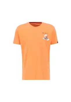 Футболка Alpha Industries " Alpha Industries Мужчины - Футболки Flying Buzz SL T", цвет Tangerine