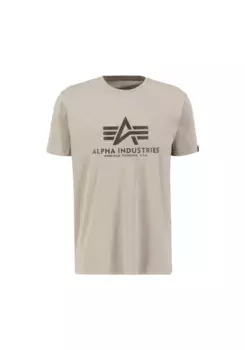 Футболка Alpha Industries " Alpha Industries Мужчины - Футболки Basic T Carbon", цвет Vintage Sand