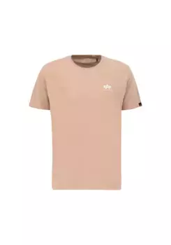 Футболка Alpha Industries " Alpha Industries Мужчины - Футболки с принтом на спине ", коралловый