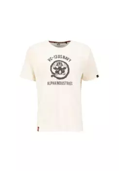 Футболка Alpha Industries " Alpha Industries Мужчины - Футболки USN Cat T ", черный