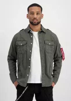 Футболка Alpha Industries " Alpha Industries Мужская — базовая рубашка Slim ", черный
