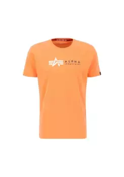 Футболка Alpha Industries " Alpha Industries Мужская - Футболки Alpha Label T PP", цвет Tangerine