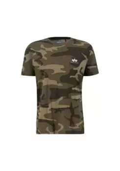 Футболка Alpha Industries " Alpha Industries Мужская - Футболки с принтом на спине T Camo", оливковый