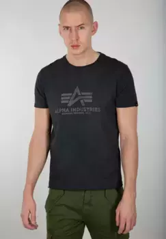 Футболка Alpha Industries " Alpha Industries Мужская - Футболки Basic T Oildye", черный