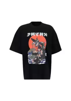 Футболка Alpha Industries " Alpha Industries Мужская - Футболки Japan Warrior T", черный