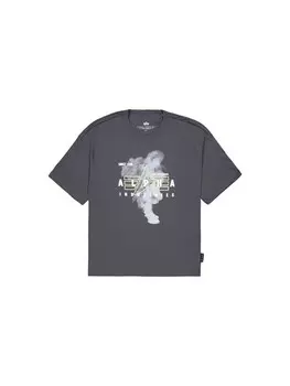 Футболка ALPHA INDUSTRIES, антрацит