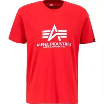 Футболка Alpha Industries Basic, красный