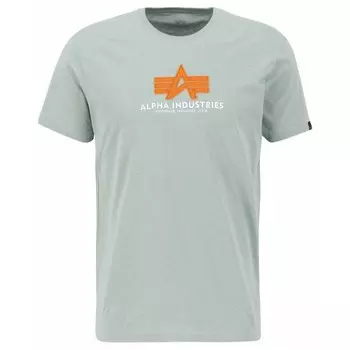 Футболка Alpha Industries Basic Rubber, белый