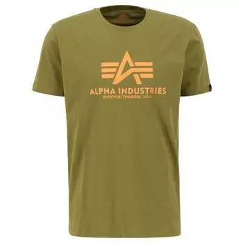 Футболка Alpha Industries Basic, зеленый