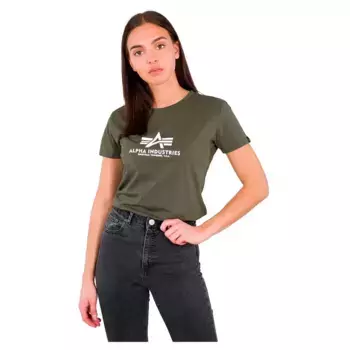 Футболка Alpha Industries Basic, зеленый