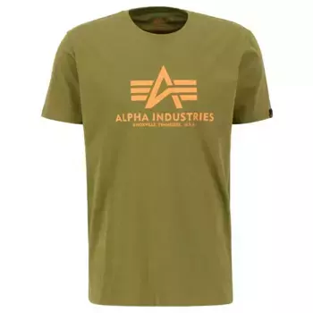 Футболка Alpha Industries Basic, зеленый