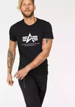 Футболка Alpha Industries "Базовая футболка", черный