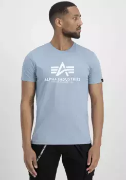 Футболка Alpha Industries "Базовая футболка", синий