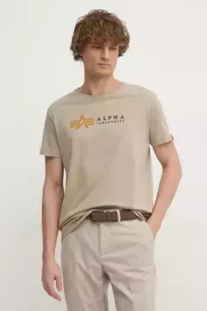 Футболка Alpha Industries, бежевый