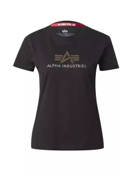 Футболка Alpha Industries CRYSTALT, черный