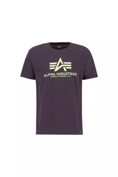 Футболка ALPHA INDUSTRIES, цвет Plum