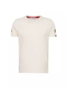 Футболка Alpha Industries DRAGON, цвет Wool White