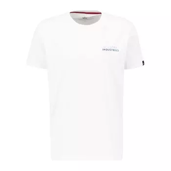 Футболка Alpha Industries Holographic Sl T, белый