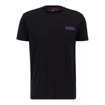 Футболка Alpha Industries Holographic Sl T, черный