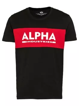 Футболка Alpha Industries INLAY, черный