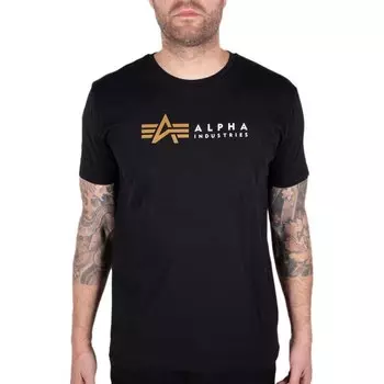 Футболка Alpha Industries Label, черный