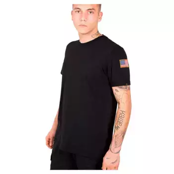 Футболка Alpha Industries NASA, черный