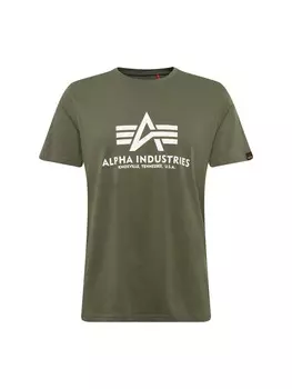 Футболка ALPHA INDUSTRIES, оливковый