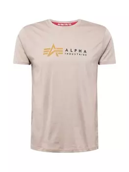 Футболка Alpha Industries, песочный