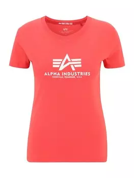 Футболка ALPHA INDUSTRIES Shirt, цвет light red