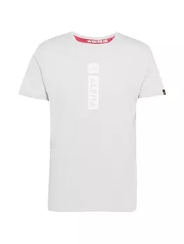 Футболка Alpha Industries, светло-серый